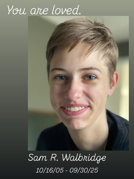 Sam Walbridge Suicide